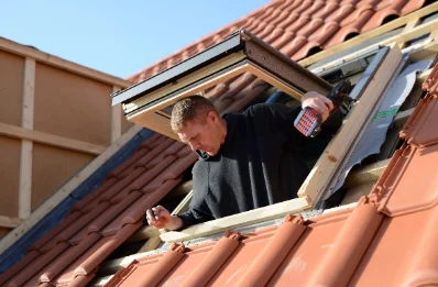 Pose de fenêtres de toit Velux à la Rochette